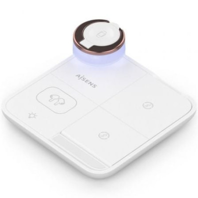 Aisens ASCH-15W4WC061-W/ 15W/ Blanco - Base de carga Inalámbrica - Blanco