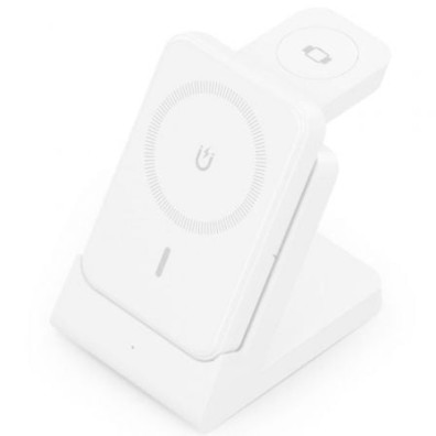 Base de carga Inalámbrica Aisens ASCH-15W4WC063-W/ 15W - Blanco