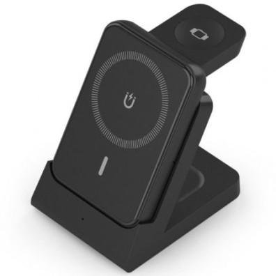 Base de carga Inalámbrica Aisens ASCH-15W4WC064-BK/ 15W - Negro