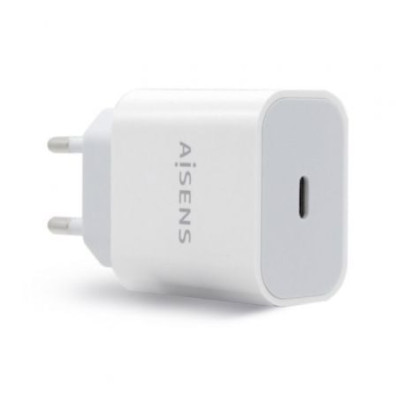 Cargador Aisens USB-C PD3.0 20W Blanco - 20W