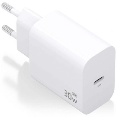 Cargador de Pared GaN Aisens A110-0940 30W Tipo-C USB