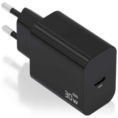 Cargador de Pared GaN Aisens 30W 1xUSB Tipo-C