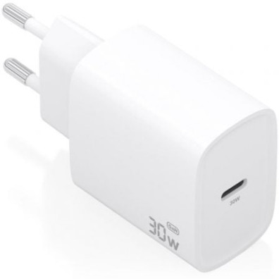 Cargador de Pared GaN Aisens A110-0950, Tipo-C 30W USB - Accesorios para SmartPhones AISENS
