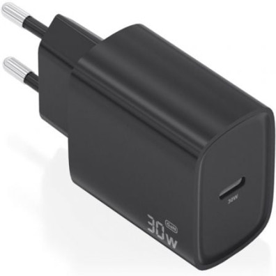 Cargador de Pared GaN Aisens A110-0951 Tipo-C 30W - Accesorio para Smartphones