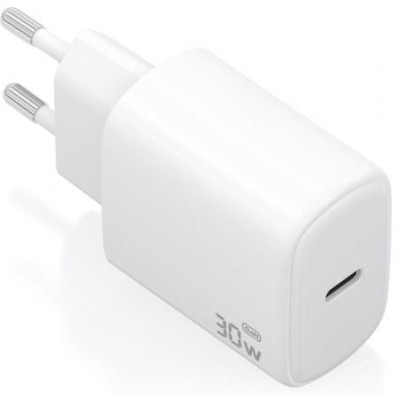 Cargador de Pared GaN Aisens A110-0975 - 1xUSB Tipo-C - 30W