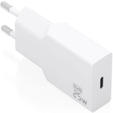 Cargador de Pared GaN 25W Aisens - 1xUSB Tipo-C