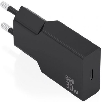Cargador de Pared GaN Aisens A110-1004, 30W, 1xUSB Tipo-C