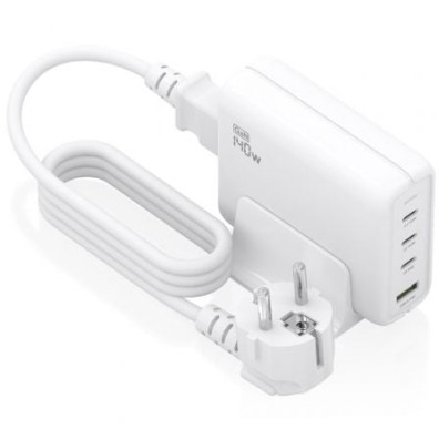 Cargador Sobremesa GaN Aisens ASCH-140W4P055-W/ 3xUSB Tipo-C/ 1xUSB - Accesorios de SmartPhones