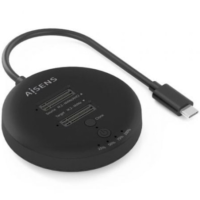 Dock USB 3.2 Gen2 Tipo-C para SSD M.2 NVMe Aisens