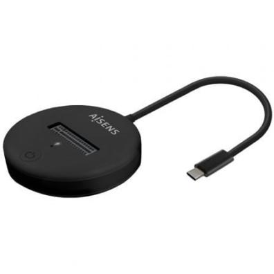 Dock USB Tipo-C SSD M2 SATA/NVMe Aisens ASUC-M2D013-BK