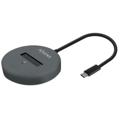 Dock USB Tipo-C Aisens para SSD M2 SATA/NVMe