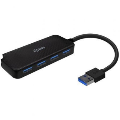 Hub USB 3.0 Aisens A106-0713 - Periférico versátil y eficiente
