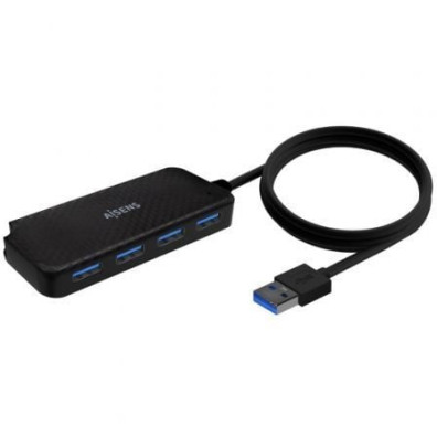 Hub USB 3.0 Aisens A106-0714 - Alta Velocidad de Transferencia