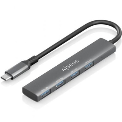 Hub USB Tipo-C 3.0 Aisens A109-0943 - Conectividad Ampliada Rápida y Eficiente
