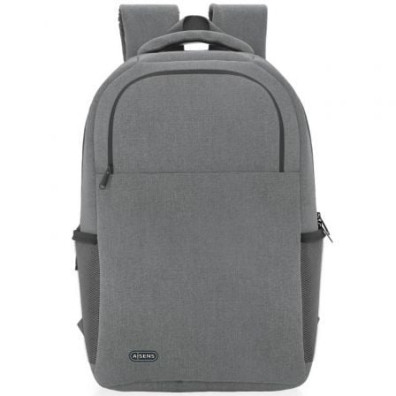 Mochila Aisens Premium ASBG-BP083-GR para Portátiles hasta 15.6" - Gris