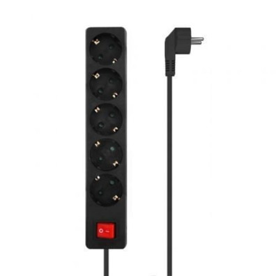 Tomas de Corriente Regleta con Interruptor Aisens A154-0652, Cable 1.4m