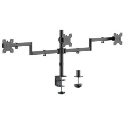 Soporte de Mesa para 3 Monitores Aisens DT27TSR-281 Giratorio e Inclinable