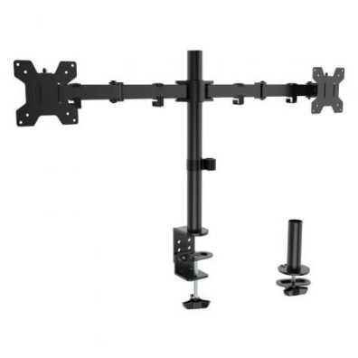 Soporte de Mesa para 2 Monitores Aisens DT32TSR-279 Giratorio e Inclinable