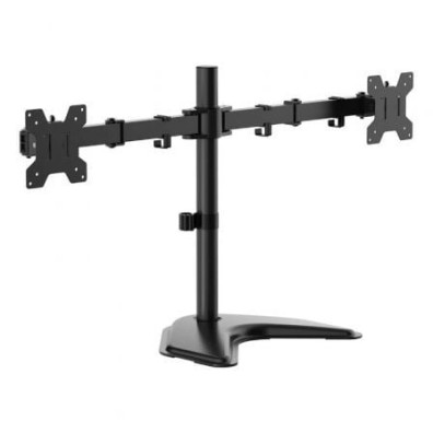 Soporte de Sobremesa Aisens DT32TSR-285 para 2 Monitores Giratorio e Inclinable