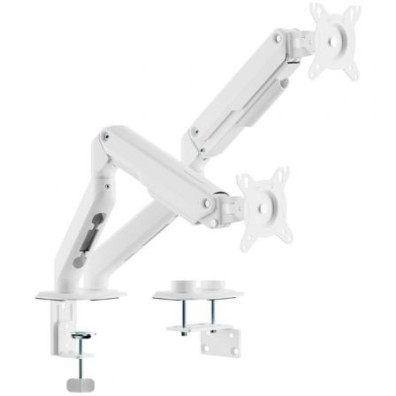 Soporte de Mesa con Contrapeso para 2 Monitores Aisens DT32TSR-439 Giratorio Inclinable