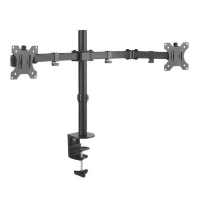 Soporte de Mesa Aisens DT32TSR-041 para 2 Monitores Giratorio e Inclinable