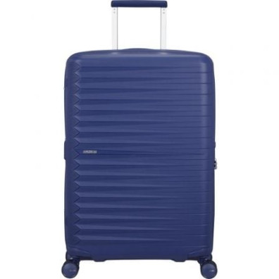 Maleta Mediana American Tourister FastForward Spinner Expansible 68cm/ 68x46x30cm/ 4 Ruedas - Púrpura Anochecer