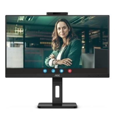 Monitor Profesional AOC 24P3QW 23.8" Full HD Webcam Multimedia Regulable en altura