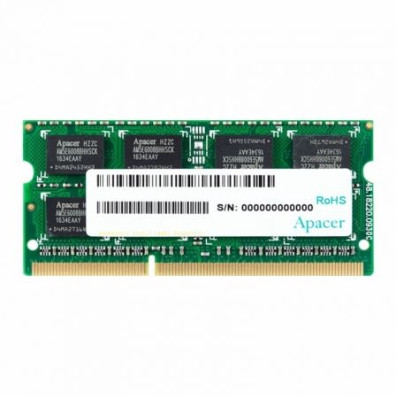 Memoria RAM Apacer 8GB DDR3L 1600MHz 1.35V CL11 - SODIMM