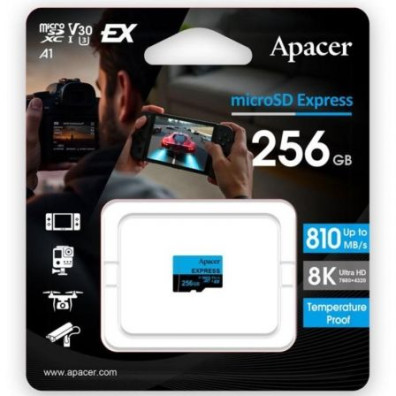 Tarjeta de Memoria Apacer 256GB UHS-I/ Clase 10