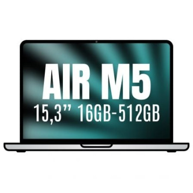 Apple Macbook Air M5 10-Core CPU 16GB 512GB SSD 10-Core GPU 15,3"