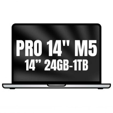 Apple MacBook Pro 14" y M5 Pro 15-Core CPU con 24GB y 1TB SSD - Modelo 16-Core GPU