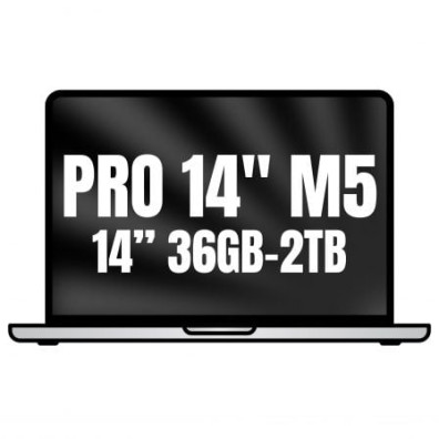 Apple Macbook Pro 14" M5 36-Core CPU 36GB 2TB SSD 32-Core GPU
