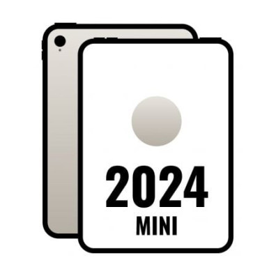 iPad Mini 8.3" 2024 7th WiFi 128GB Blanco Estrella