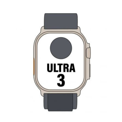 Apple Watch Ultra 3 GPS Cellular 49mm en Caja de Titanio Negro