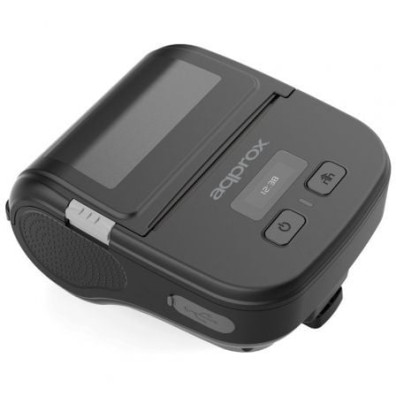 Impresora Térmica de Tickets 80mm Approx appPOS80PORTABLE con Conectividad USB-Bluetooth
