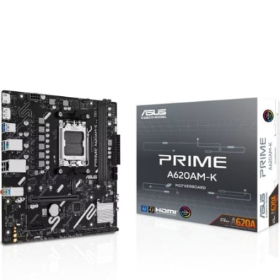 Placa Base ASUS A620AM-K DDR5 PCIe 4.0 Socket AM5