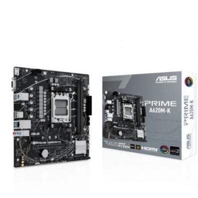Placa Base Asus Prime A620M-K DDR5 PCIe 4.0 Socket AM5