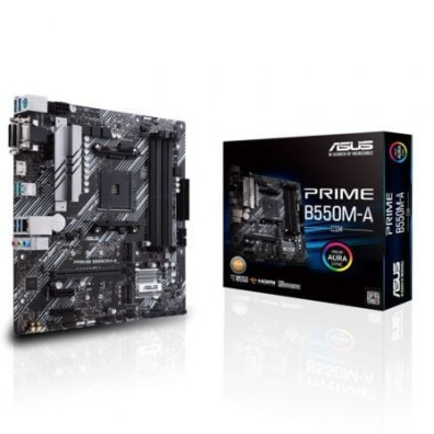 Placa Base Asus Prime B550M-A/CSM - Socket AM4/ DDR4/ PCIe 4.0