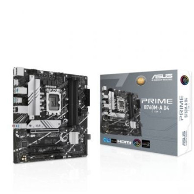 Placa Base Asus Prime B760M-A D4-CSM con Socket 1700 DDR4 PCIe 4.0
