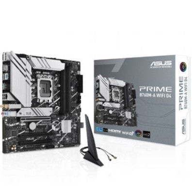 Placa Base Asus Prime B760M-A WiFi DDR4 PCIe 4.0 Socket 1700