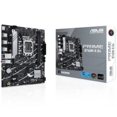 Placa Base Asus Prime B760M-R D4 DDR4 Socket 1700 PCIe 4.0