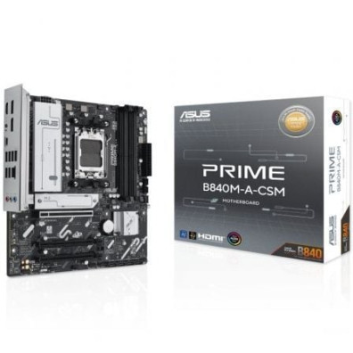 Tarjeta Madre Asus Prime B840M-A-CSM con Socket AM5, DDR5 y PCIe 4.0