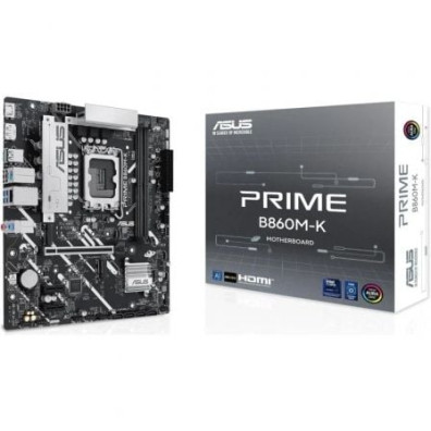 PB ASUS PRIME B860M-K Intel SKT1851 Micro ATX 2xDDR5 8800MHz DISPLAYPORT HDMI USB 3.2 LAN 2.5 - Micro ATX