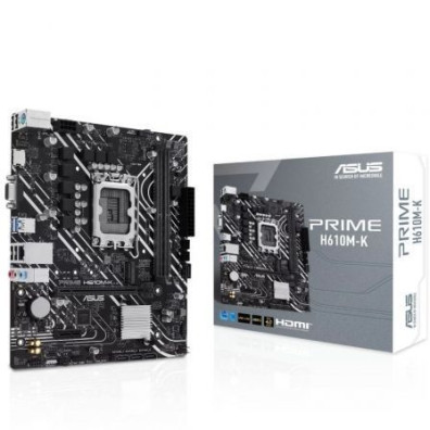 Tarjeta Madre Asus Prime H610M-K DDR5, PCIe 4.0 y Socket 1700