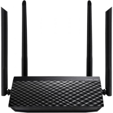 Router Inalámbrico Asus RT-AC1200 V2 - WiFi 1200Mbps 2.4GHz 5GHz 4 Antenas