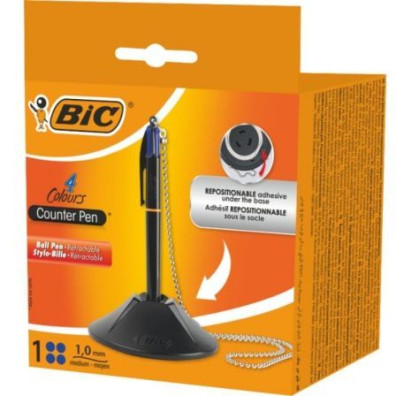 Bolígrafo Bic 527507 Retráctil de Tinta de Aceite - Azul