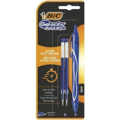 Bolígrafos de Gel Retráctil Bic Gelocity Quick Dry 951757 - 1 unidad