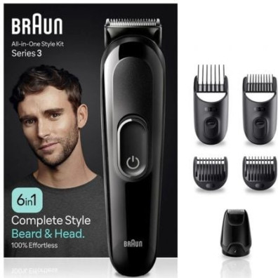 Afeitadora Braun All in One 6 en 1 con Batería - Series 3 MGK3410