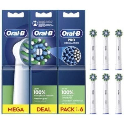 Cabezal de Recambio Oral-B Pro Cross Action para Cepillo