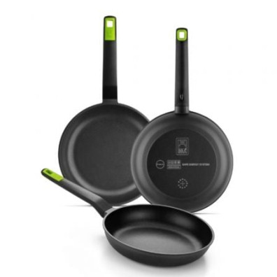 Set de 3 Sartenes Bra Gastro Ø18cm/ Ø22cm/ Ø26cm